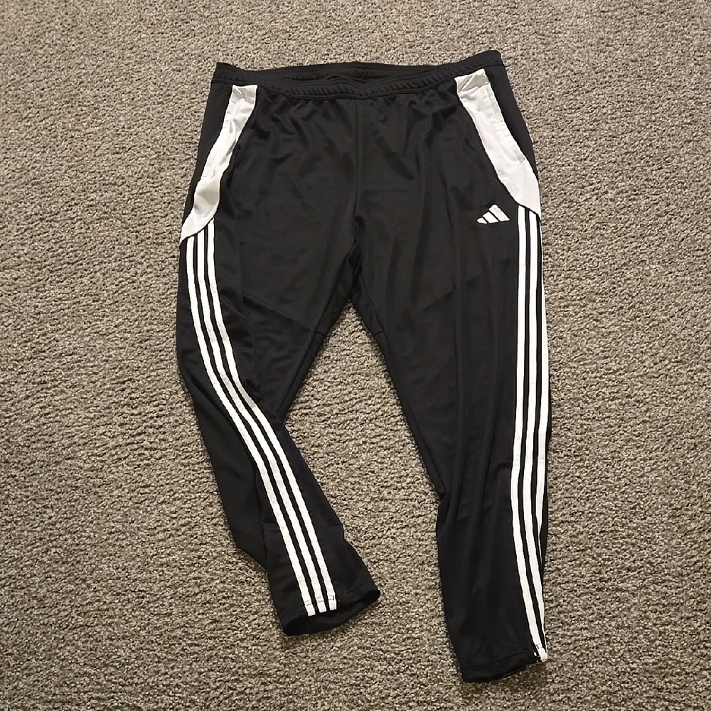 Adidas Kids Black Track Pants